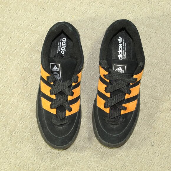 Men\'s Size 9 - adidas Jamal Smith x Adimatic Black Orange Rush Athletic Shoes main image 6